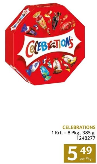Transgourmet CELEBRATIONS per Pkg. Angebot