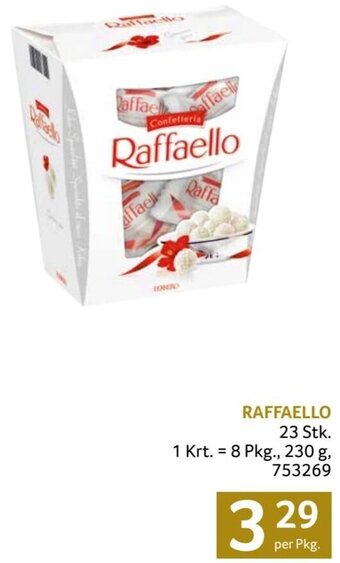 Transgourmet RAFFAELLO 23 Stk. per Pkg. Angebot