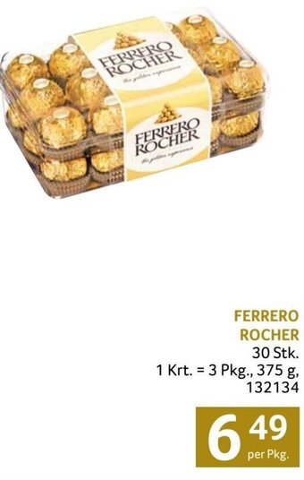 Transgourmet FERRERO ROCHER 30 Stk. Angebot
