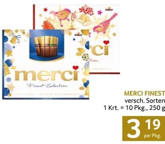 Transgourmet MERCI FINEST versch. Sorten per Pkg. Angebot