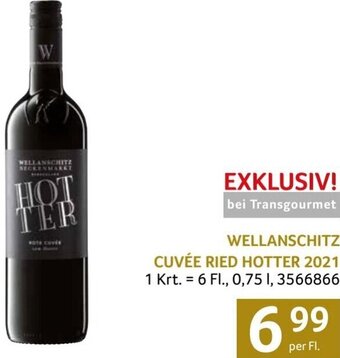 Transgourmet WELLANSCHITZ CUVÉE RIED HOTTER 2021 per Fl. Angebot
