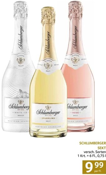 Transgourmet Schlumberger Sekt per Fl. Angebot