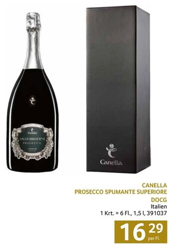 Transgourmet CANELLA PROSECCO SPUMANTE SUPERIORE DOCG Angebot