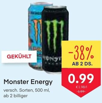 MPreis Monster Energy versch. Sorten, 500 ml Angebot