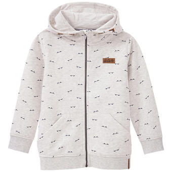Ernsting's family Jungen sweatjacke mit skateboard-allover Angebot