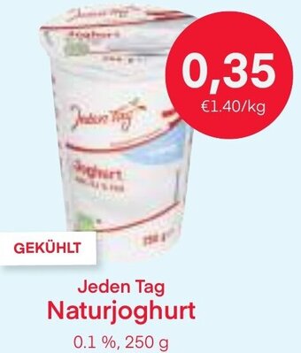 MPreis Jeden Tag Naturjoghurt 250 g Angebot