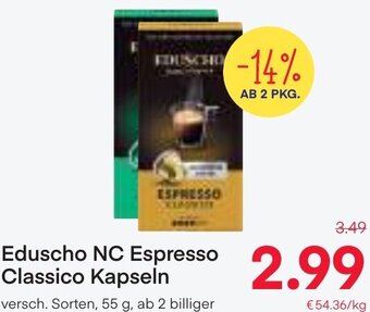 MPreis Eduscho NC Espresso Classico Kapseln Angebot