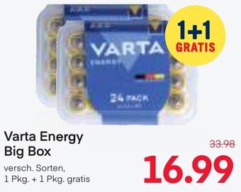 MPreis Varta Energy Big Box Angebot