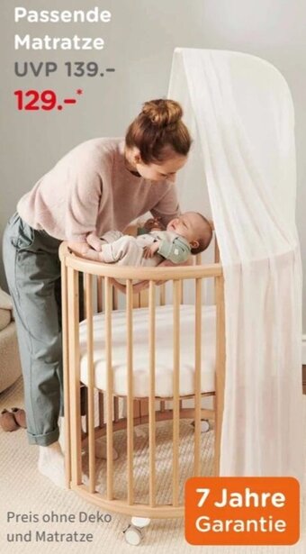 BabyOne Passende Matratze Angebot