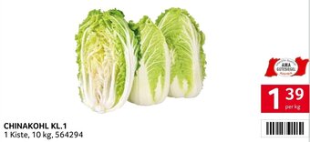 Transgourmet CHINAKOHL KL.1 per kg Angebot
