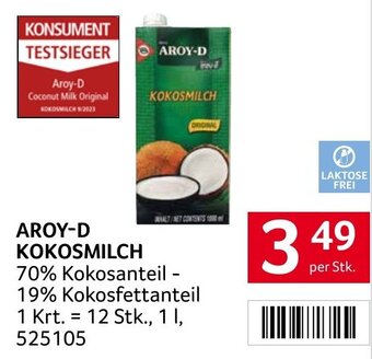 Transgourmet AROY-D KOKOSMILCH per Stk. Angebot