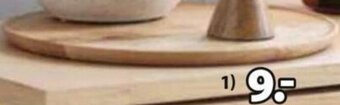 JYSK DEKOTABLETT GERNER Holz. Ø30 cm Angebot