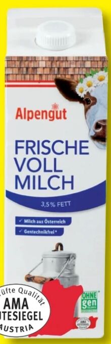 Lidl Vollmilch Angebot