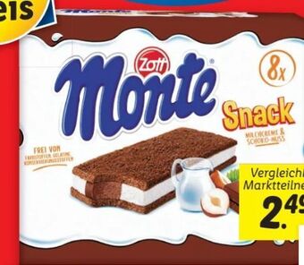 Lidl Monte snack Angebot