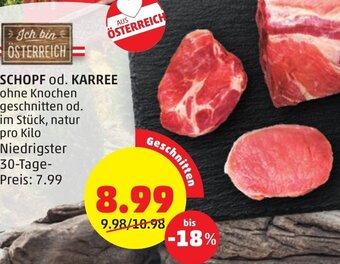 PENNY SCHOPF od. KARREE Angebot