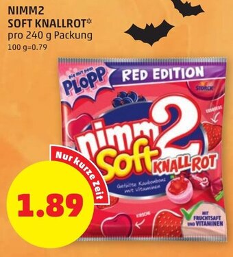 PENNY NIMM2 SOFT KNALLROT pro 240 g Packung Angebot