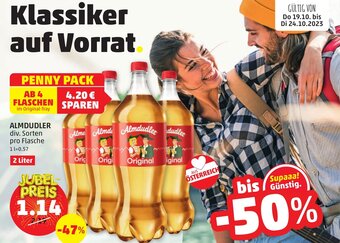 PENNY ALMDUDLER div. Sorten pro Flasche Angebot