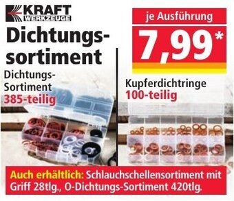 Norma Dichtungs- Sortiment Angebot