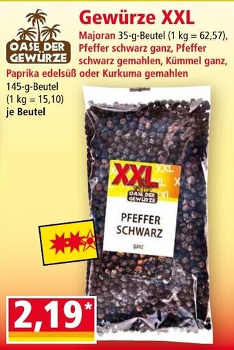 Norma Gewürze XXL Angebot