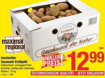 Maximarkt Innviertler Sauwald-Erdäpfel Angebot