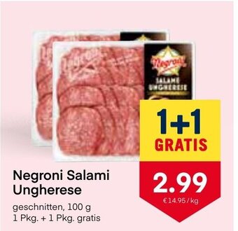 MPreis Negroni Salami Ungherese 100g Angebot
