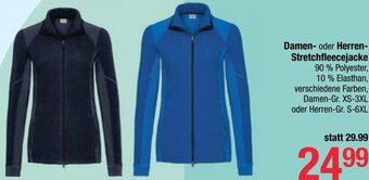 Maximarkt Damen- oder Herren-Stretchfleecejacke Angebot