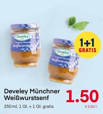 MPreis Develey Münchner Weißwurstsenf 250ml Angebot
