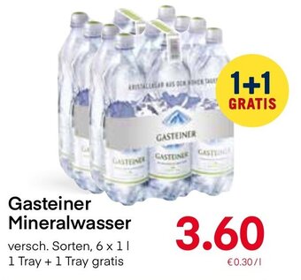 MPreis Gasteiner Mineralwasser Angebot