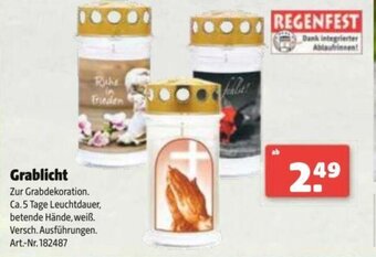 Hagebau Grablicht Angebot