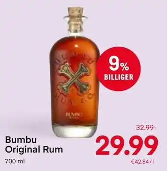 MPreis Bumbu Original Rum 700ml Angebot