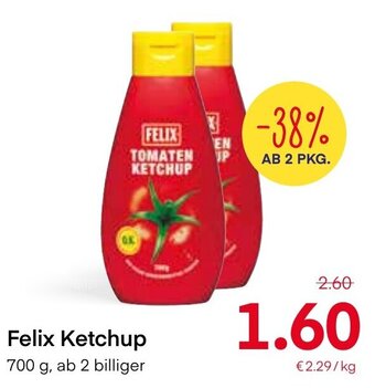 MPreis Felix Ketchup 700g Angebot