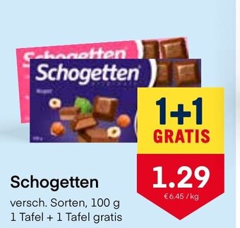 MPreis Schogetten 100g Angebot