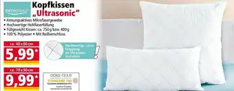 Norma Kopfkissen Ultrasonic 40x80 cm Angebot