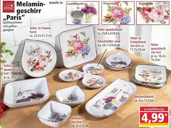 Norma Melamin-Geschirr Paris Angebot