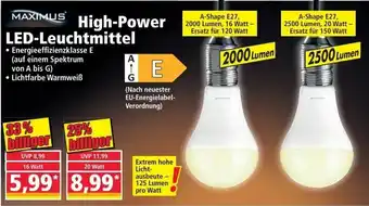 Norma High-Power LED-Leuchtmittel 16 Watt Angebot