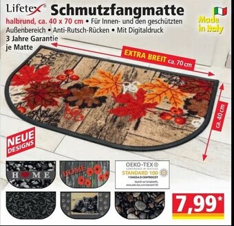 Norma Schmutzfangmatte Angebot
