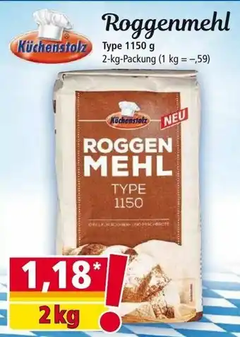 Norma Roggenmehl 2kg Angebot