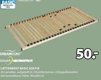 JYSK LATTENROST BASIC A50 FIX Angebot