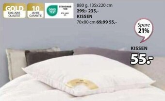 JYSK KISSEN 70 x 80 cm Angebot