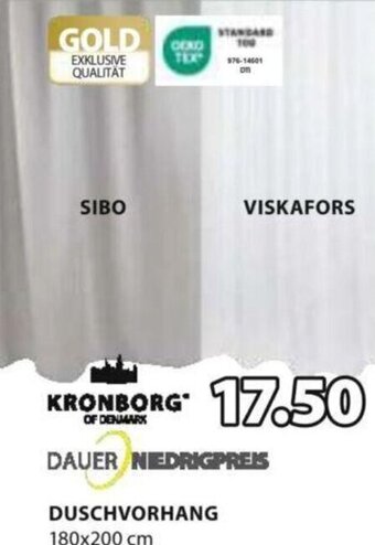 JYSK DUSCHVORHANG 180x200 cm Angebot