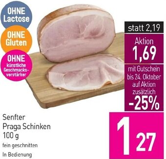 Sutterlüty Senfter Praga Schinken 100 g Angebot