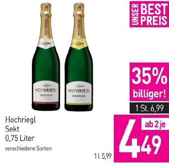 Sutterlüty Hochriegl Sekt 0,75 Liter Angebot