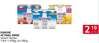 Transgourmet DANONE ACTIMEL DRINK per Pkg. Angebot
