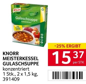 Transgourmet KNORR MEISTERKESSEL GULASCHSUPPE Angebot