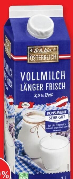 PENNY Vollmilch länger frisch Angebot