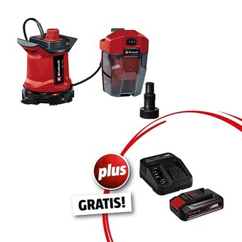 Bauhaus Einhell power x-change 18v maschinenpaket (akku-schmutzwasserpumpe ge-dp 18/25 li - solo & pcx-starter-kit) Angebot