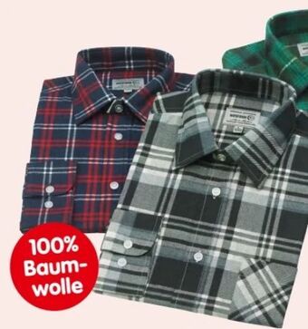 Interspar Herren flanellhemd Angebot