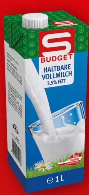 Spar Vollmilch Angebot