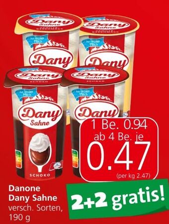Spar Dany sahne Angebot