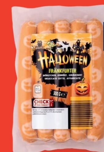 Hofer Halloween würstel Angebot